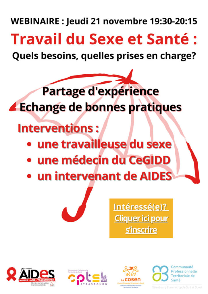 webinaire Travail du Sexe et Santé